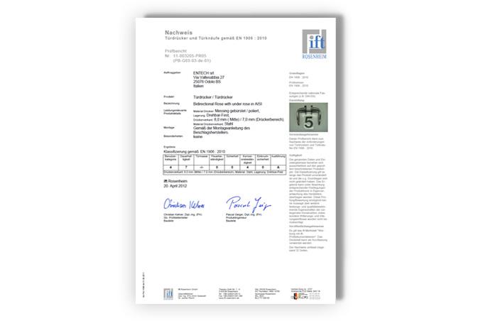 Certificazione Claq